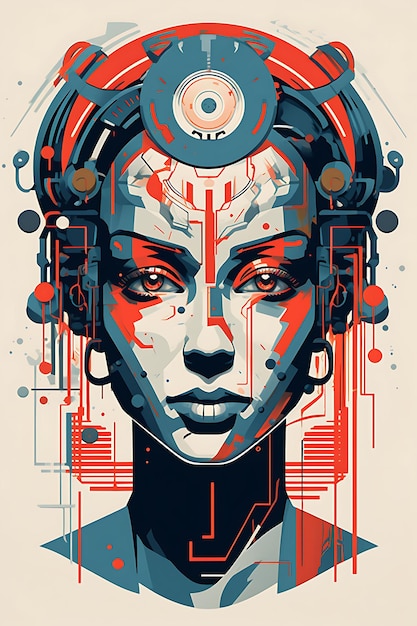 Premium Ai Image A Poster Of Social Robots Featuring A Futurist Ai Premium Ai Image A Poster Of Social Robots Featuring A Futurist Ai