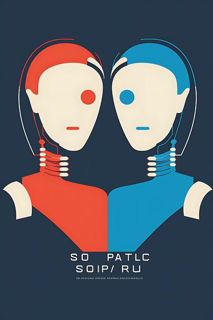 Premium Ai Image A Poster Of Social Robots Featuring A Minimalis 6 Ai Premium Ai Image A Poster Of Social Robots Featuring A Minimalis 6 Ai