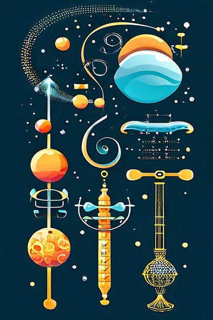 a poster for the space ship and the stars