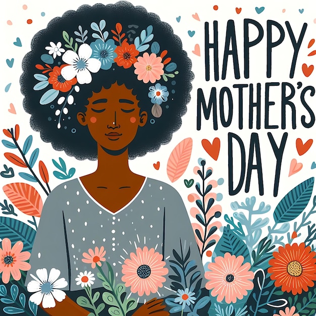 a poster that says happy mothers day on it