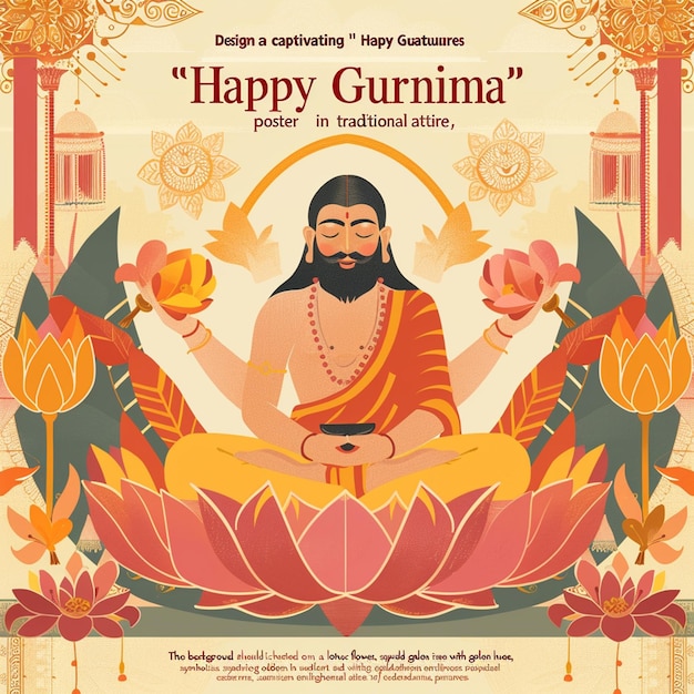 a poster that says happy navigating in a temple