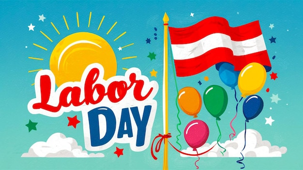 a poster that says quot labor day day quot