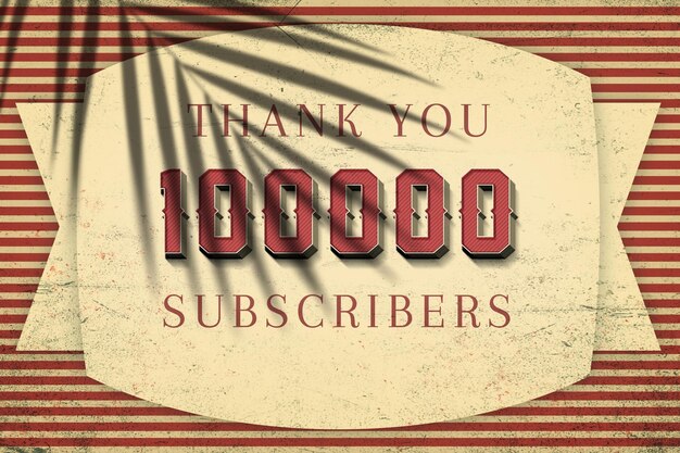 Photo a poster that says thank you 1000 subscribers.