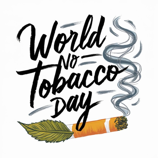 a poster that says world no no smoking day