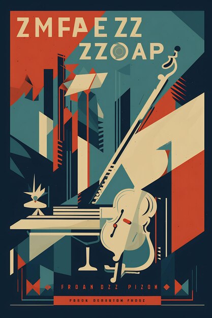 Poster voor de boekomslag van z. z.