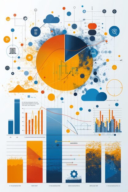 Photo a poster with a diagram of a diagram that says business