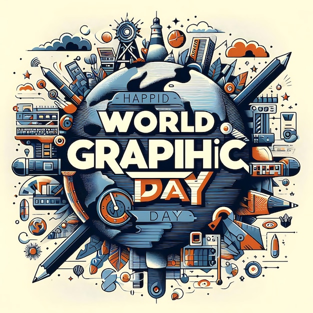 Photo a poster with a world graph on it that says world graph