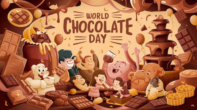 世界チョコレートデーのポスター