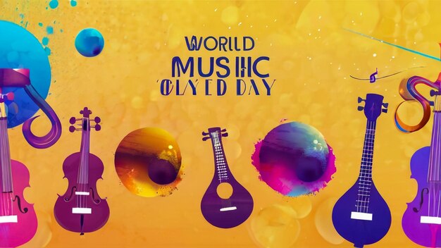 a poster for world day that is for world day