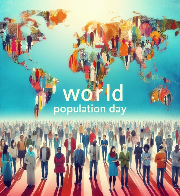 Photo a poster for world day in the world