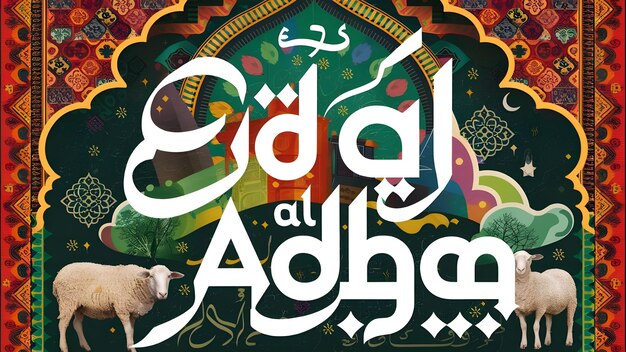 Photo posters for eid al adha