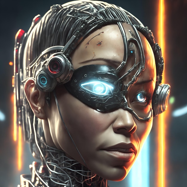Posthuman augmented cyborg