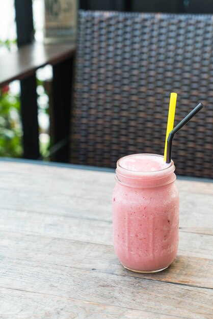 pot aardbei smoothie