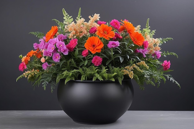 Photo a pot of flower for decoration