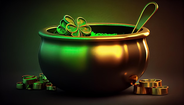 Pot of Gold St Patrick's Day アイルランドの誇りの日