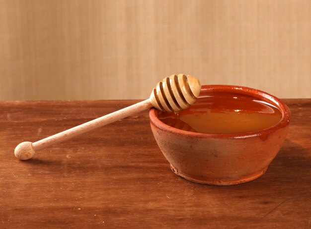 Pot of honey