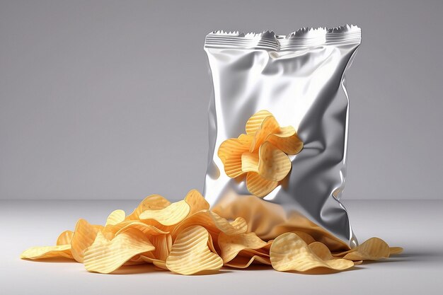 Potato Chips Foil Bag Pack