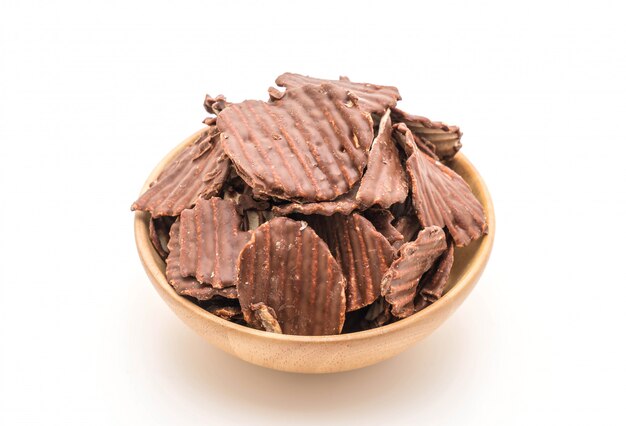 potato chips with chocolate