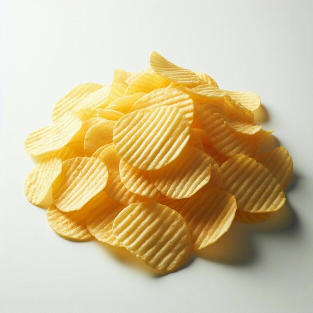 Photo potato chips