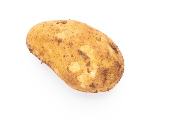 Potato isolated on white background