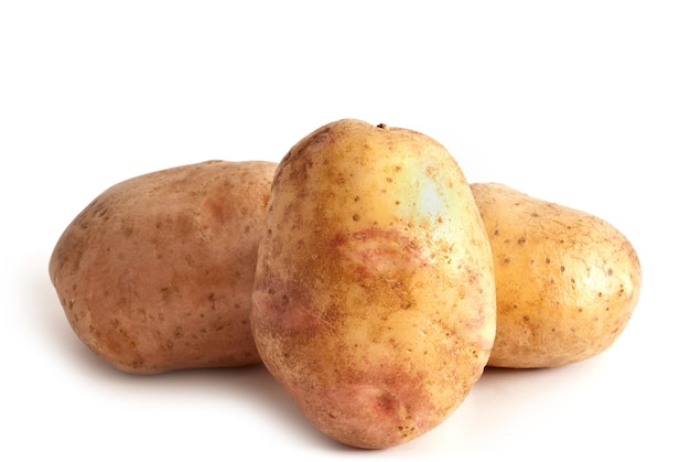 Potato isolated on a white background