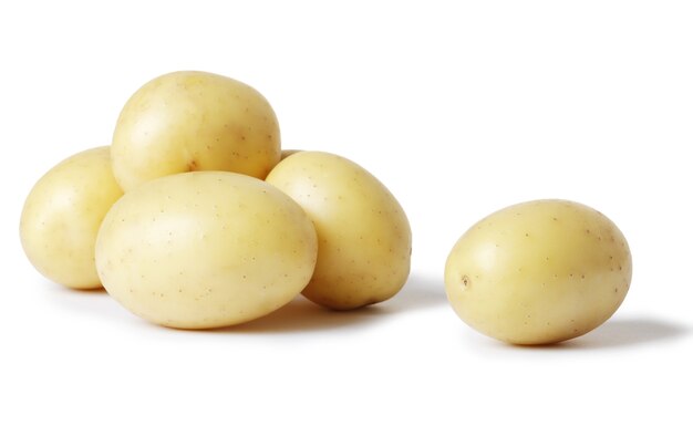 potato isolated on white background