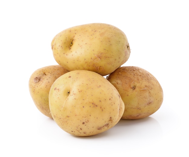 Potato isolated on white background