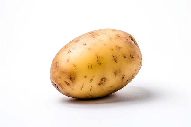 Potato isolated on white background