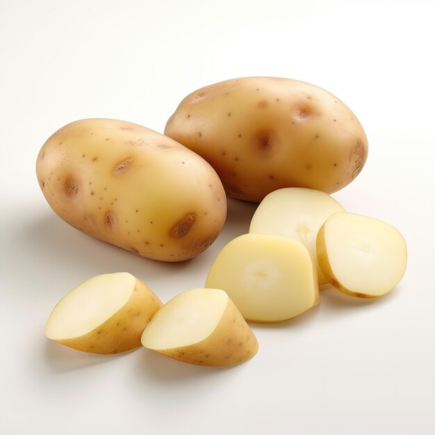 Potato and slices