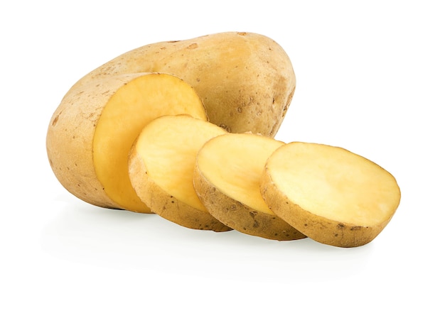 Potatoe isolated on a white background