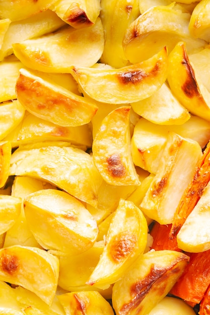 Foto patate e carote al forno