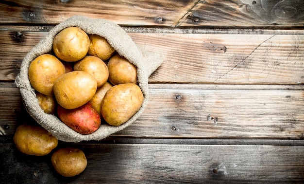 Potatoes in the sack