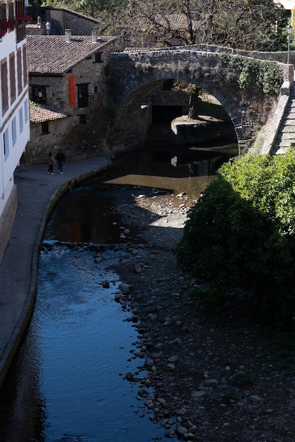 Potes Cantabrië Spanje Gelegen in het centrum van de regio Liebana