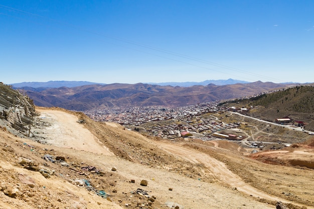 Potosi aerial view,