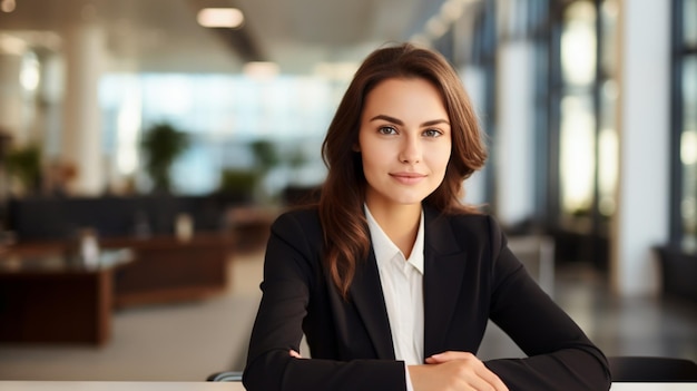 potrait office woman