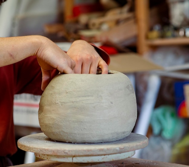 Pottery the process of making pottery