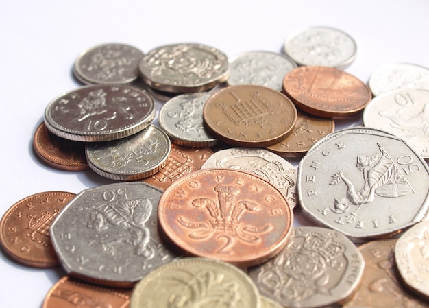 Pound coins, United Kingdom