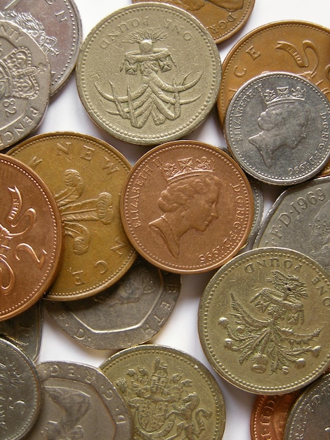 Pound coins, United Kingdom