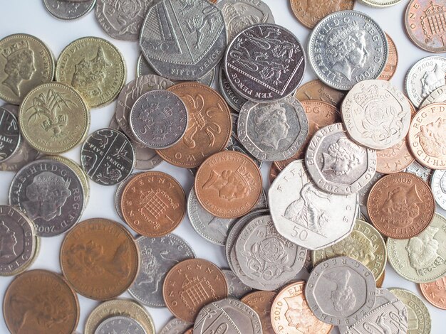 Pound coins, United Kingdom