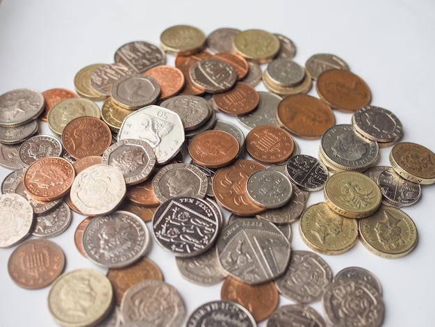 Pound coins, United Kingdom