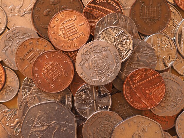 Pound coins, United Kingdom