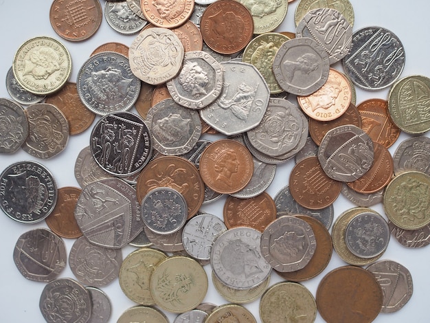 Pound coins, United Kingdom