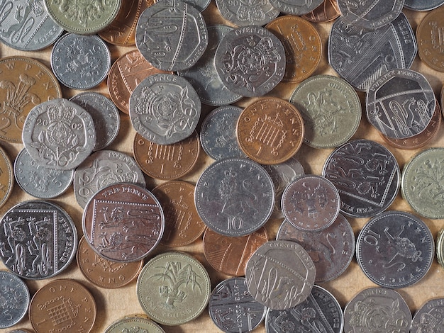 Pound coins, United Kingdom