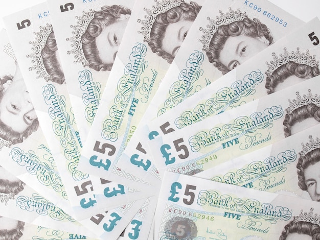 Pound notes, United Kingdom