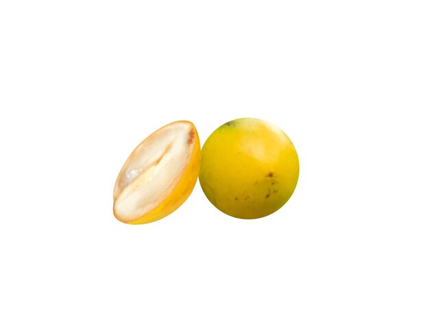 pouteria caimito or Abiu fruits has a sweet mild taste and used in ice cream or eaten out of hand