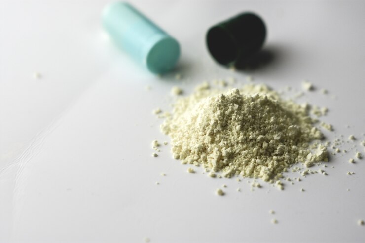powder of capsule medicine 