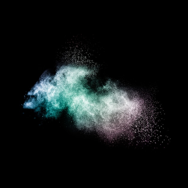 powder of Galaxy and Nebula color spreading