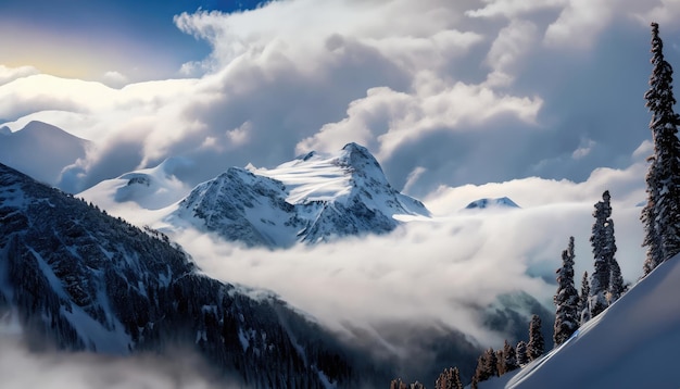 A powder paradise is hidden in the clouds and peaks of the Purcell wilderness