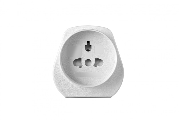 Power Adapter on White