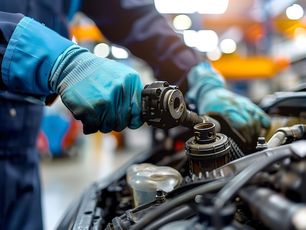 Power steering repair fluid check